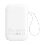 Baseus QPow 2 Power Bank 10000mAh 30W Display Digital Blanco