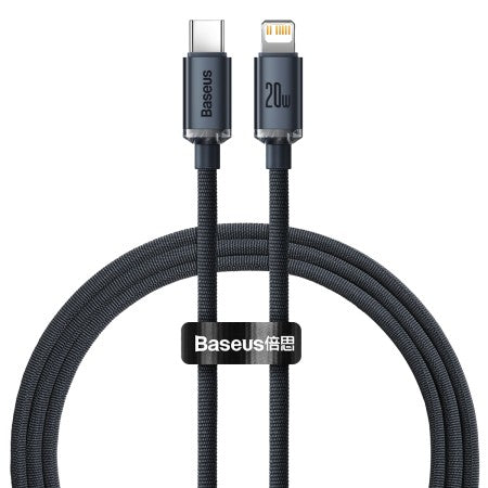 Baseus Crystal Shine Cable USB-C Lightning 20W 1.2m