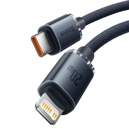 Baseus Crystal Shine Cable USB-C Lightning 20W 1.2m